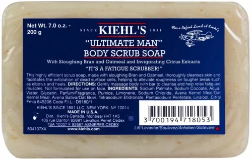 Kiehl’s Men Scrub Soap 200 g v:8209390 Kiehl’s Men Scrub Soap 200 g v:8209390