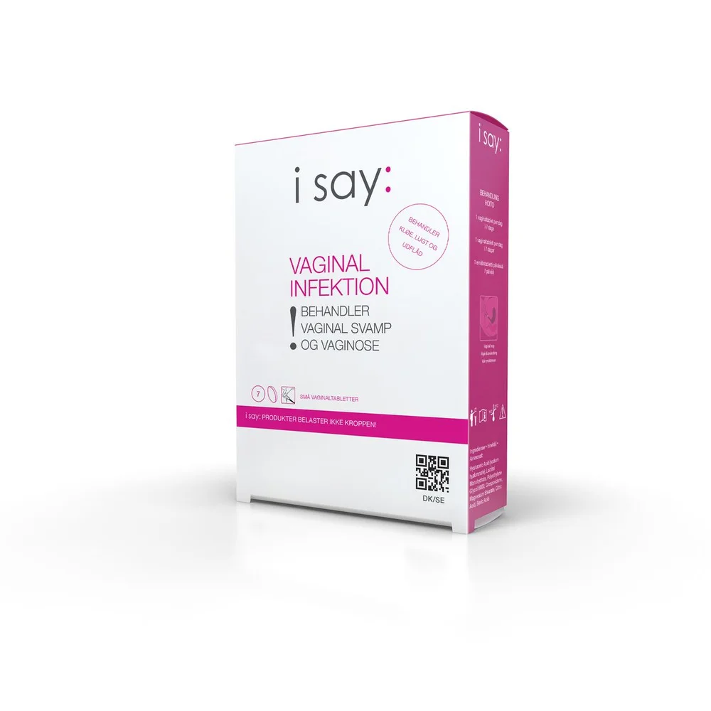 I say: Vaginal Infeksjon – 7 vaginaltabletter v:9523085