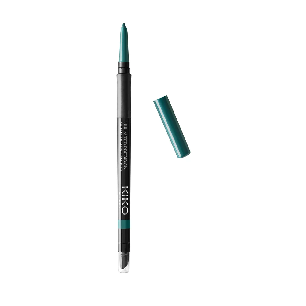 Unlimited Automatic Eyeliner & Khol 10 Forest Green 0,35 g - Kiko Milano v:2202547