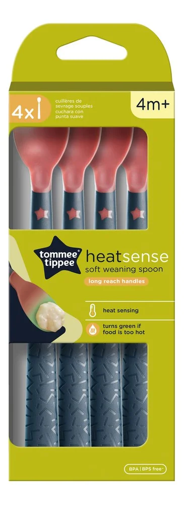 Tommee Tippee skjeer m. varmeindikator – 4 stk. v:3997495