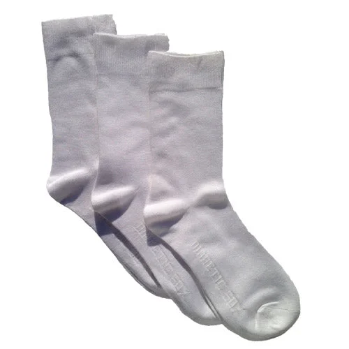 Sokker 3 Par Hvit | Str. 42-46 v:9474574