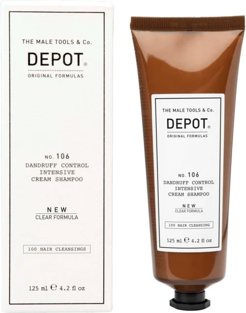 DEPOT MALE TOOLS No. 106 Dandruff Control Intensive Cream Shampoo 125 ml v:2587356