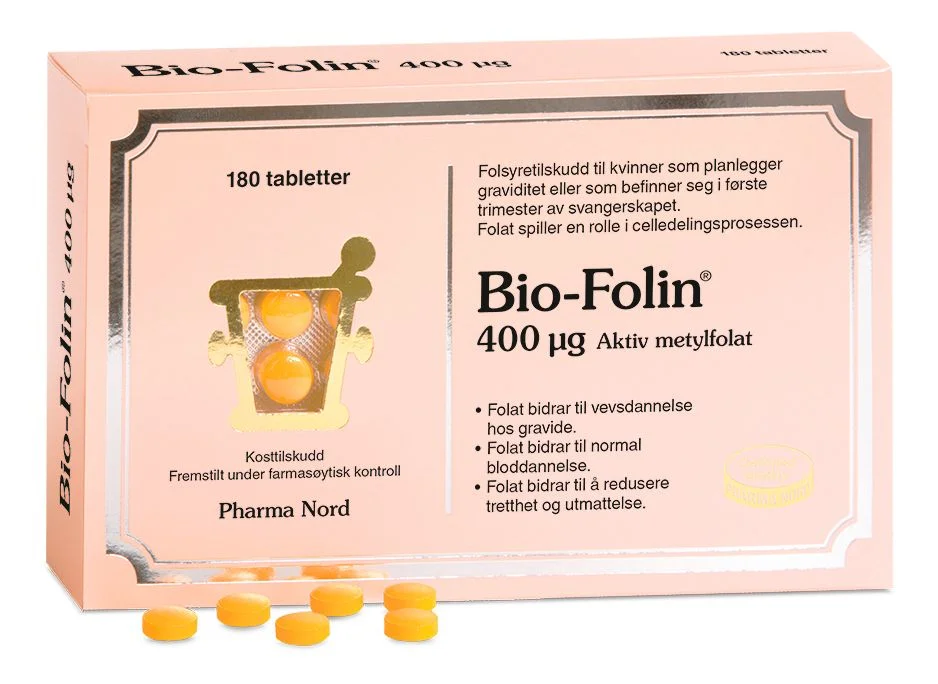 Bio-Folin 400 µg - 180 tabl. v:9856756