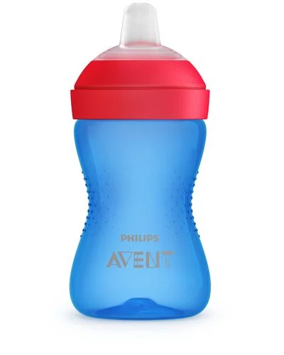 Philips Avent My Grippy Spout Cup (9 mdr+) 300ml – blå/rød v:8594940 Philips Avent My Grippy Spout Cup (9 mdr+) 300ml – blå/rød v:8594940