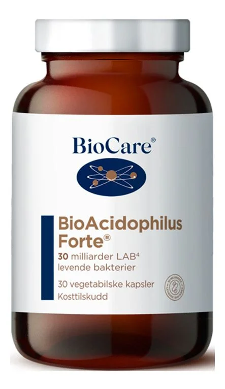 Biocare BioAcidophilus Forte LAB4 – 30 Kaps. v:3182554 Biocare BioAcidophilus Forte LAB4 – 30 Kaps. v:3182554