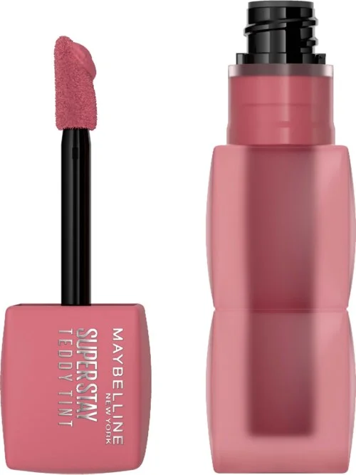 Maybelline New York Superstay Teddy Tint Liquid Lipstick 55 Kneehigh v:3560571