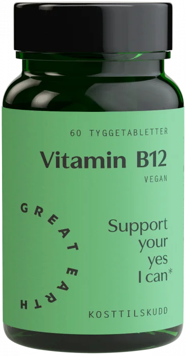 Great Earth Vitamin B12 60 stk v:9592497