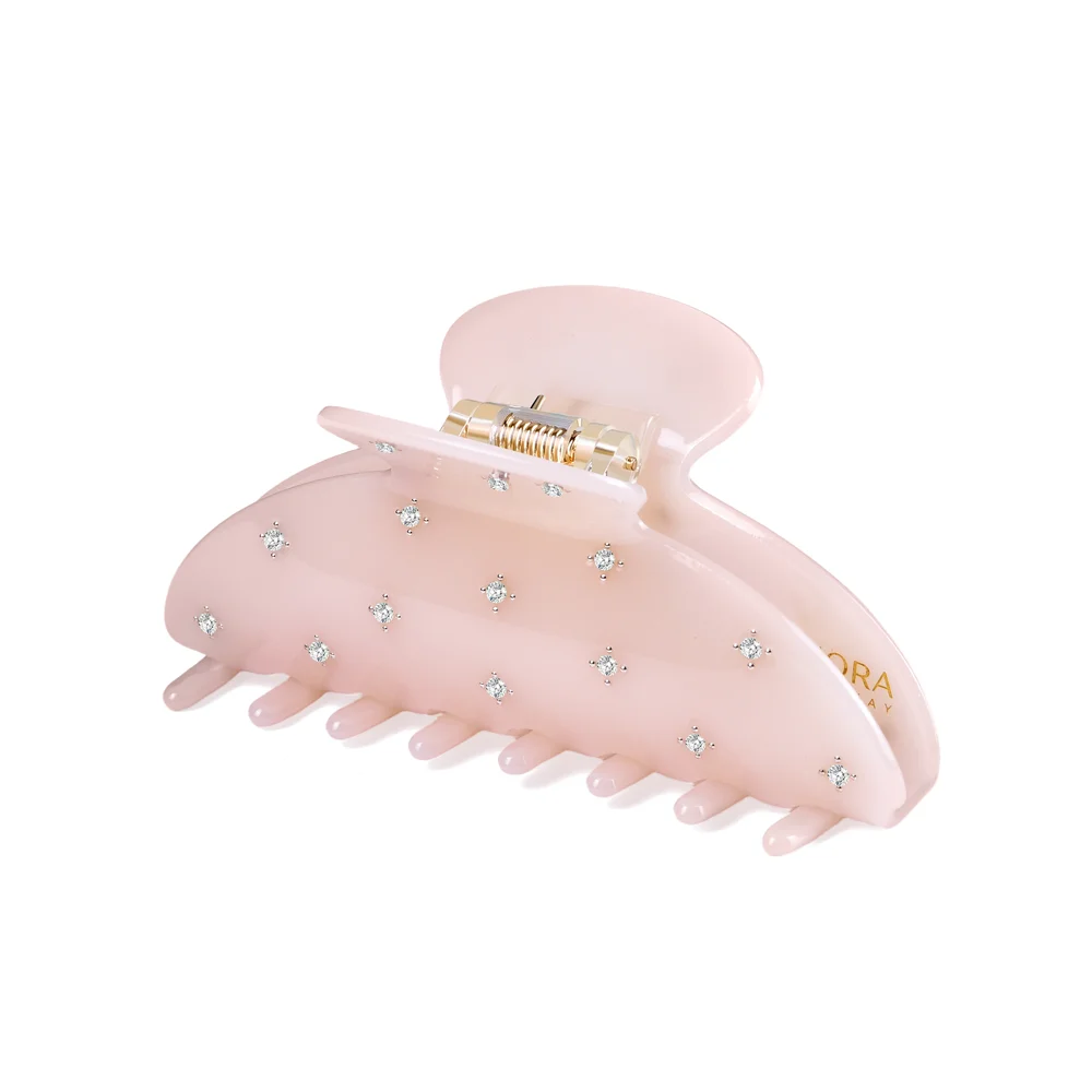 Nora Norway Hairclip Plain Big White v:6323997