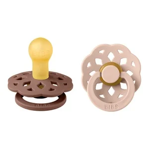 BIBS Pacifier Boheme Latex Woodchuck/Blush Size 1 2pcs v:8109213 BIBS Pacifier Boheme Latex Woodchuck/Blush Size 1 2pcs v:8109213