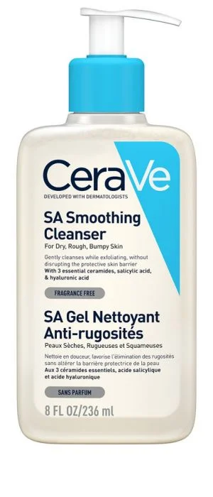 CeraVe SA Smoothing Cleanser 236 ml – eksfolierende rens for ujevn hud v:7205709 CeraVe SA Smoothing Cleanser 236 ml – eksfolierende rens for ujevn hud v:7205709