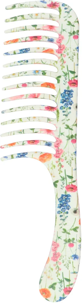 Denman D28 Wide Tooth Detangler Comb Floral Fantasies v:2816066 Denman D28 Wide Tooth Detangler Comb Floral Fantasies v:2816066