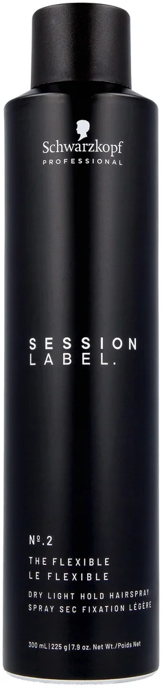 Schwarzkopf Professional Session Label THE FLEXIBLE Dry Light Hold Hairspray 300 ml v:9773498