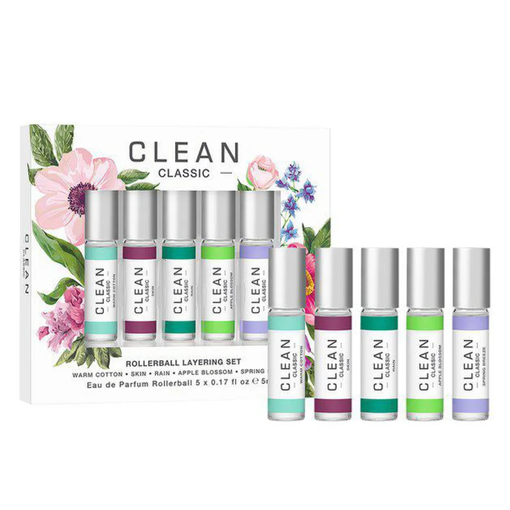 Gift Set Spring Layering Collection Eau de Parfum Gift Box 5 x 5 ml – Clean v:4387609 Gift Set Spring Layering Collection Eau de Parfum Gift Box 5 x 5 ml – Clean v:4387609