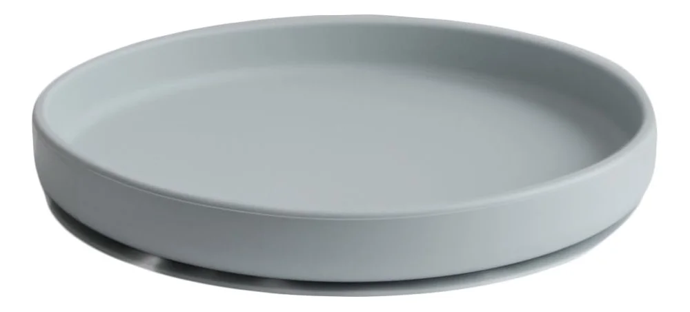 Mushie Silikone Tallerken Stone – 1 stk. v:3694657 Mushie Silikone Tallerken Stone – 1 stk. v:3694657
