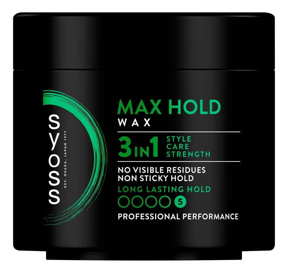 Syoss Max Hold Wax - 150 ml. v:3093409
