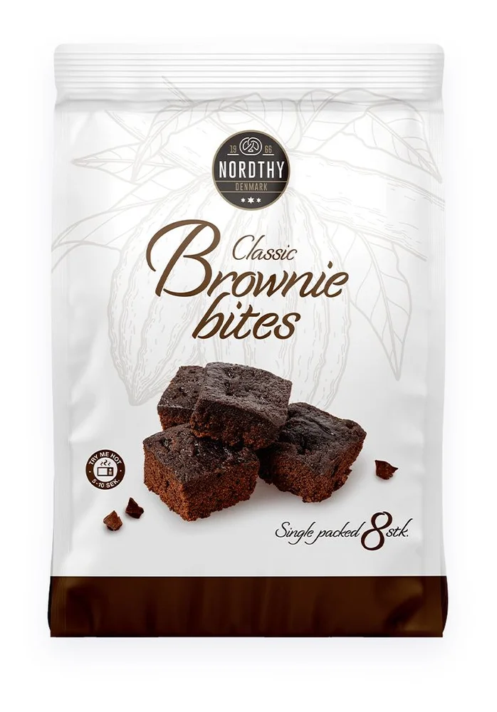 Nordthy Mini Brownies m/sjokolade – 200 g. v:9681332