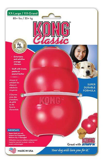 KONG Classic rød 16×10 cm – XXL v:6262848 KONG Classic rød 16×10 cm – XXL v:6262848