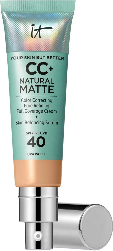IT Cosmetics CC+ Natural Matte Foundation Medium v:1871104 IT Cosmetics CC+ Natural Matte Foundation Medium v:1871104