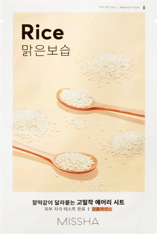 MISSHA Airy Fit Sheet Mask Rice 19 g v:9258506