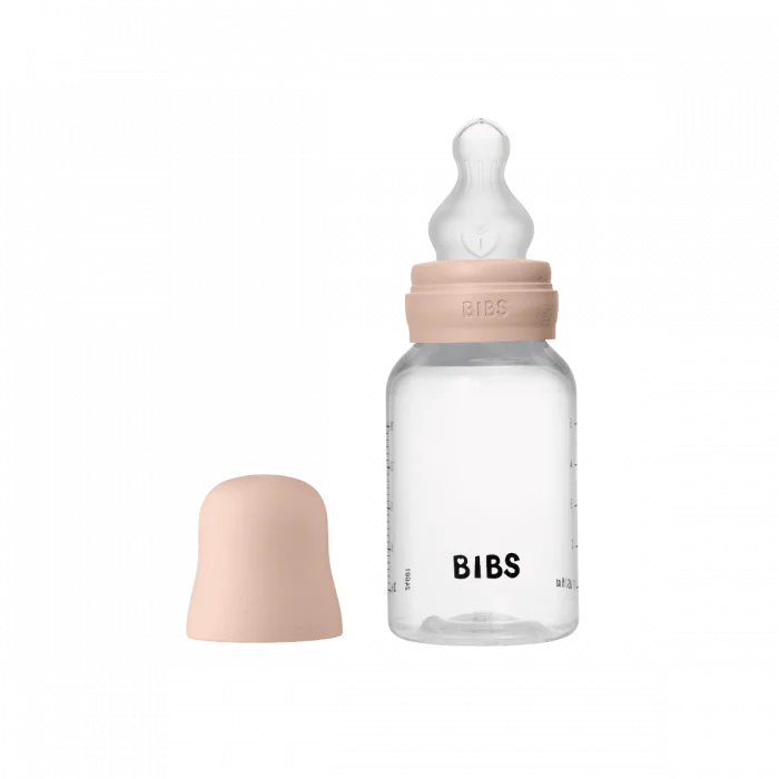BIBS Baby Bottle Round Silicone Slow Flow Blush 150 ml v:6075296 BIBS Baby Bottle Round Silicone Slow Flow Blush 150 ml v:6075296