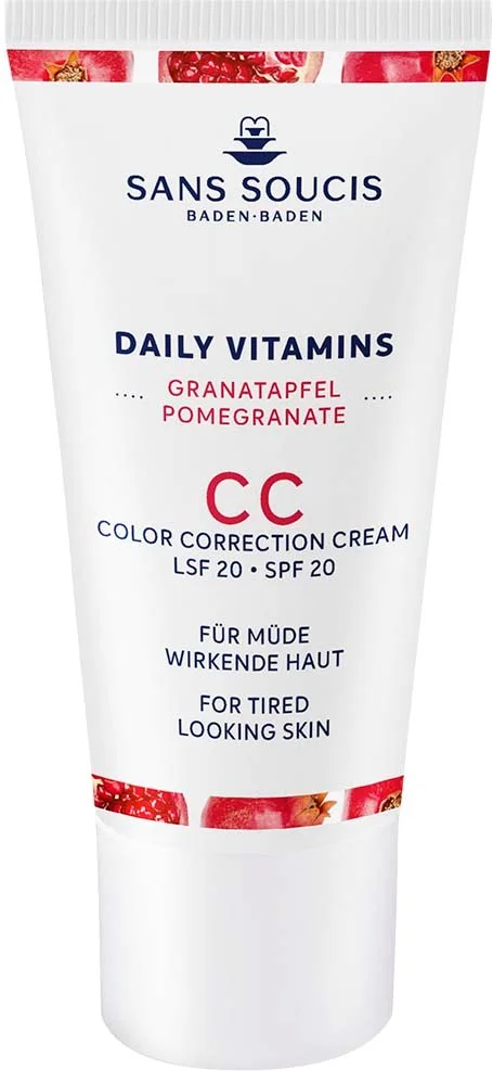 Sans Soucis Daily Vitamins CC Color Correction Cream SPF 20 For Tired Looking Skin 40 ml v:8052330