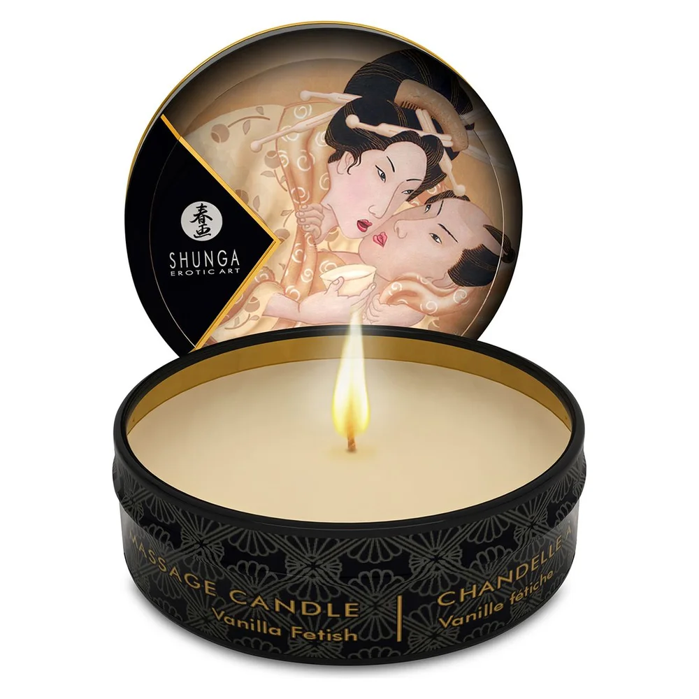 Shunga Mini Massage Candle, Vanilla - 30 ml v:7414967