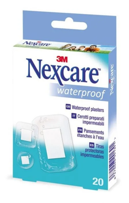 3M Nexcare Vannfast Plaster 20stk v:6965784 3M Nexcare Vannfast Plaster 20stk v:6965784