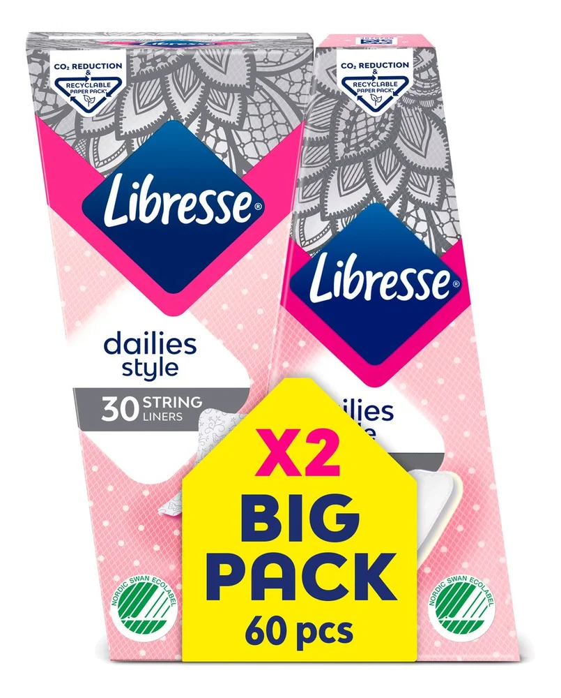 Libresse String Big Pack – 60 stk. v:3414664