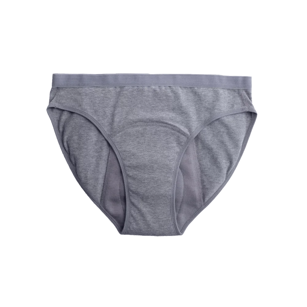 Imse Period Underwear Bikini Light Flow, Grey – Flere størrelser v:2201124 Imse Period Underwear Bikini Light Flow, Grey – Flere størrelser v:2201124