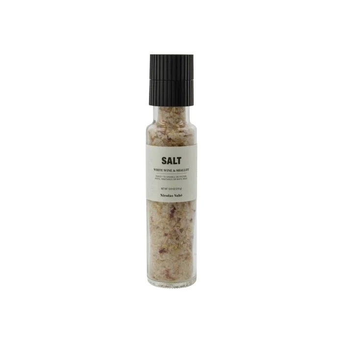 Nicolas Vahé Salt White wine & shallot 310 g | havsalt v:7359352