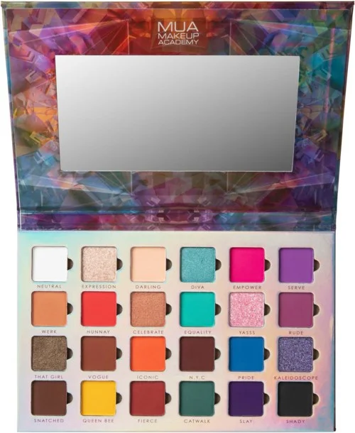 MUA Makeup Academy Kaleidoscope XTRA 24 Shade Eyeshadow Palette Eyeshadow v:2635014