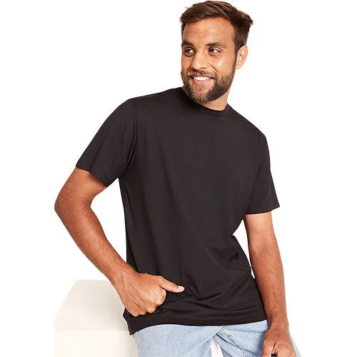 Men’s Classic Crew Neck T-Shirt Svart | Str. L v:5817503 Men’s Classic Crew Neck T-Shirt Svart | Str. L v:5817503