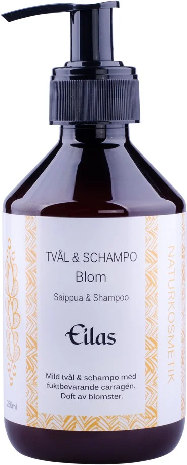 Eilas Naturkosmetik Tvål & Schampo Blom 260 ml v:3246069