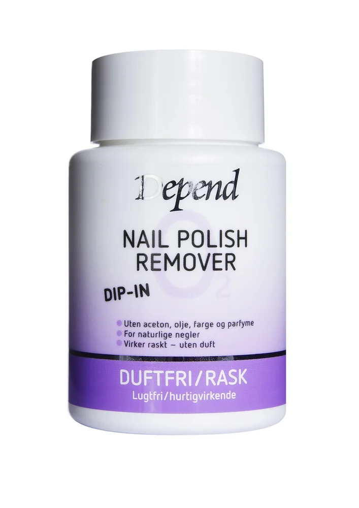 Depend Dip-In Remover Lilla O2 – 75 ml. v:9238985 Depend Dip-In Remover Lilla O2 – 75 ml. v:9238985