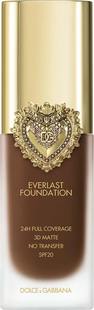 Dolce & Gabbana Flawless Everlast Foundation 24H Full Coverage 3D Matte No Transfer SPF57 38C Deep v:2457385