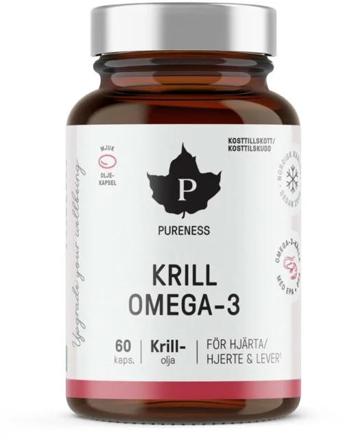 Pureness Krill Omega-3 60 stk v:2696932