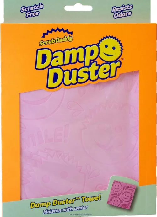 Scrub Daddy Damp Duster Towel Pink Pink v:6908825