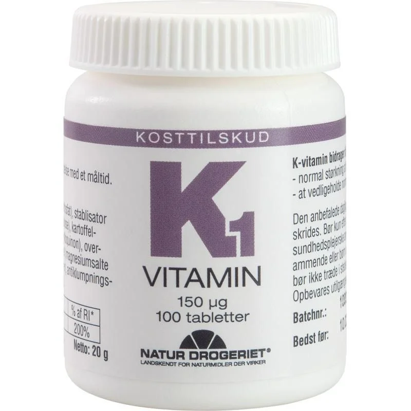 Vitamin K1 150 mcg - 100 tab. v:2812696