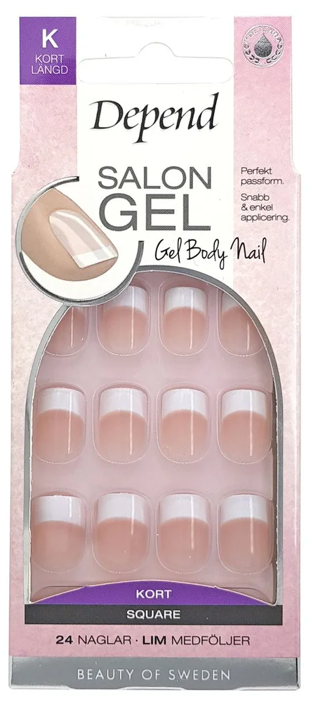 Depend Salon Gel Rosa Short Square v:6482785 Depend Salon Gel Rosa Short Square v:6482785