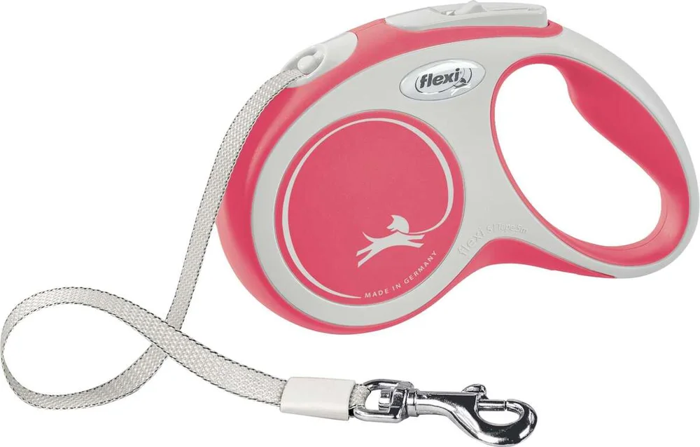 Flexi New Comfort L bånd 8 m, 50 kg – rød v:2477696