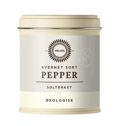 Helios Kvernet Sort Pepper 80 g v:9573888