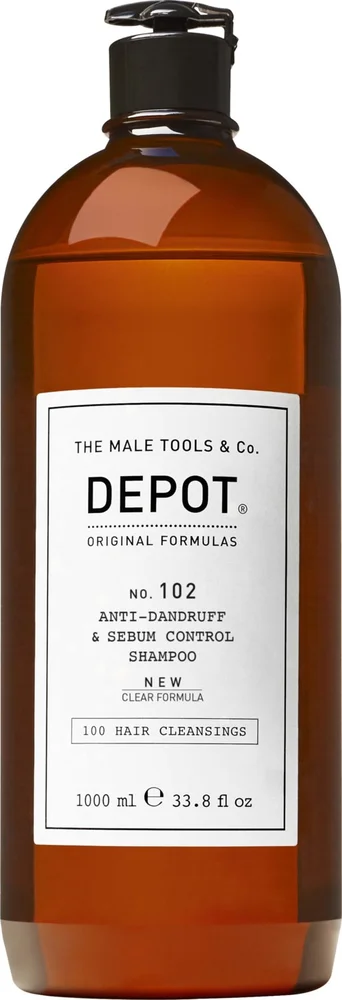 DEPOT MALE TOOLS No. 102 Anti-Dandruff & Sebum Control Shampoo 1000 ml v:6552649