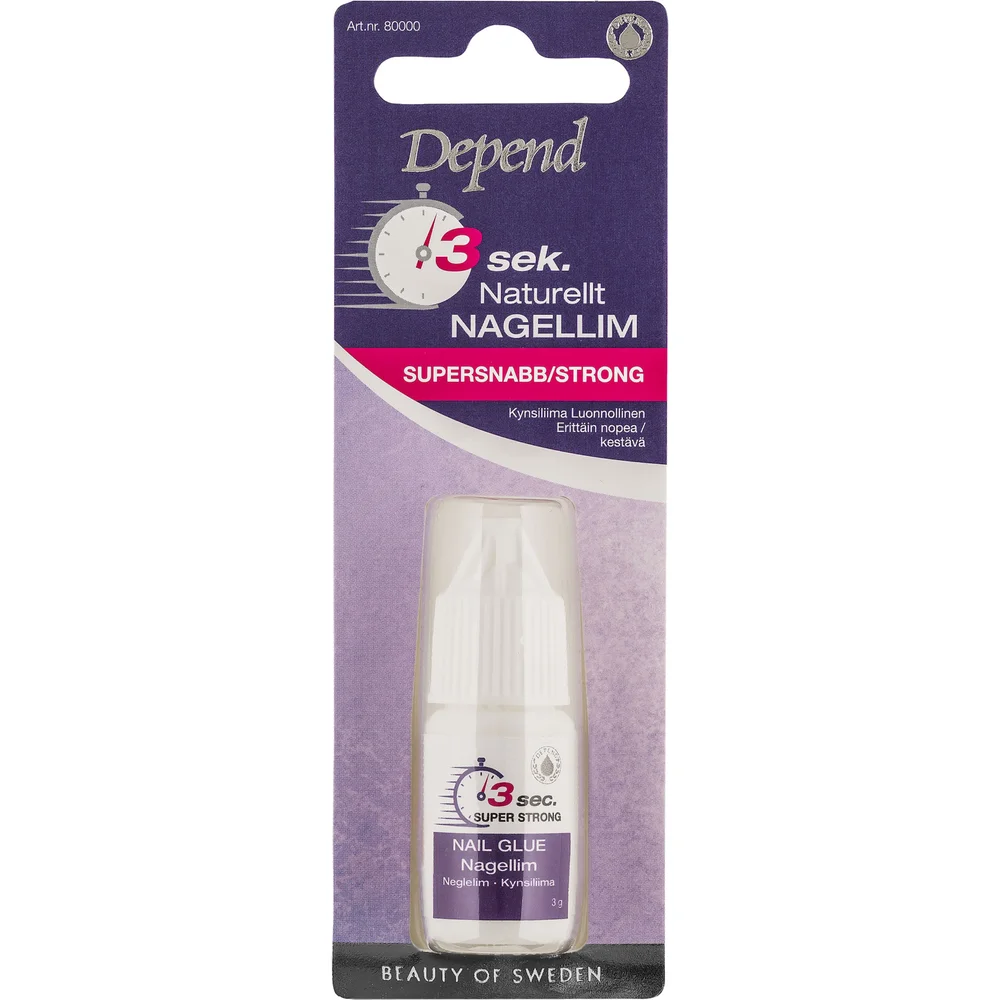 3 Sec Natural Nail Glue – Depend v:3917023
