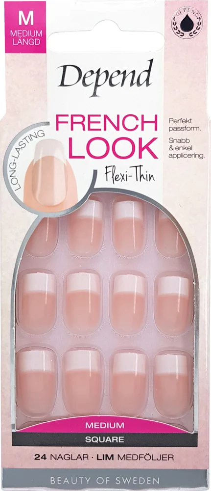 French Look French Look Medium Square Pink – Depend v:4978907