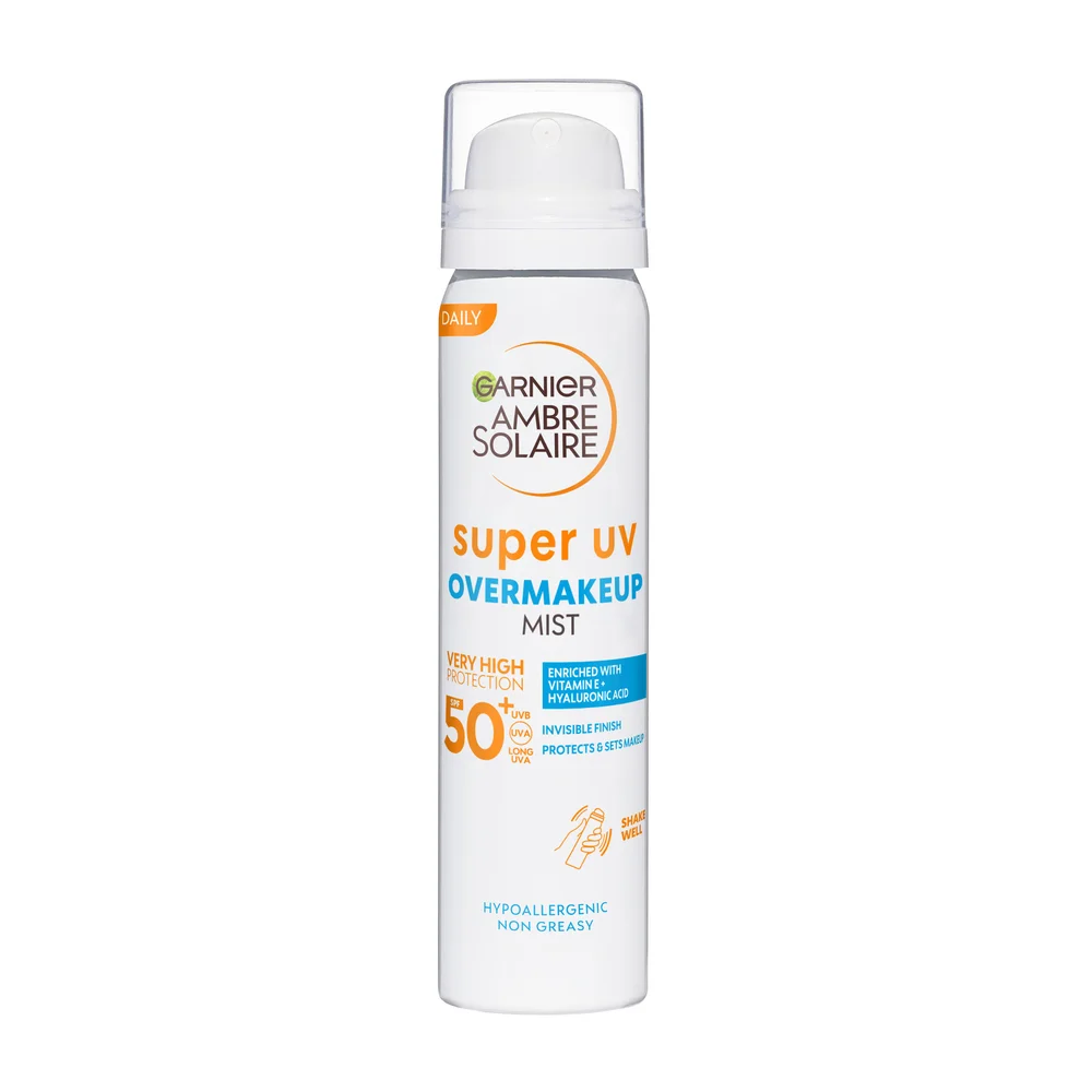 Ambre Solaire Super UV Over Makeup Mist With Hyaluronic Acid SPF50+ 75 ml – Garnier v:3549485