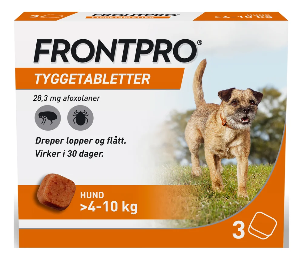FRONTPRO tyggetablett – M 28,3 mg – 3 stk. v:9187906