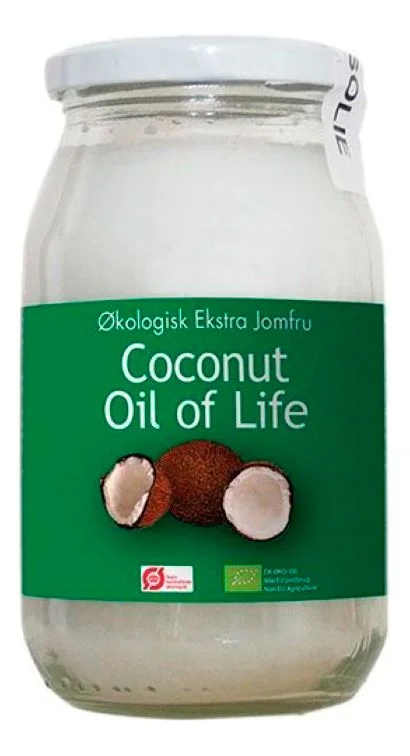 Livets Olje Oil of Life Kokosolje – 500 ml. v:8598202