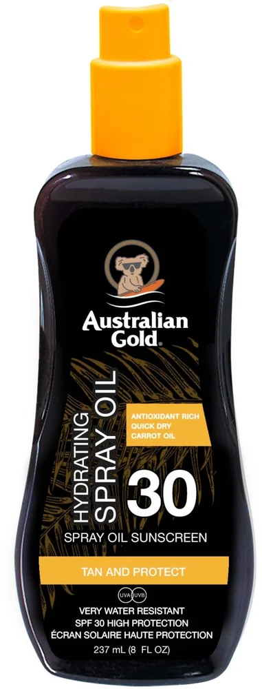 Australian Gold SPF 30 Carrot Intensifier Oil Spray 237 ml v:2930139 Australian Gold SPF 30 Carrot Intensifier Oil Spray 237 ml v:2930139