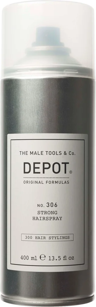 DEPOT MALE TOOLS No. 306 Strong Hairspray 400 ml v:3786619 DEPOT MALE TOOLS No. 306 Strong Hairspray 400 ml v:3786619