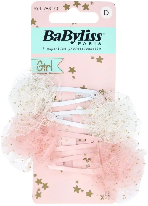 BaByliss Paris Accessories Hair Clips Kids 4 pcs v:5202899 BaByliss Paris Accessories Hair Clips Kids 4 pcs v:5202899